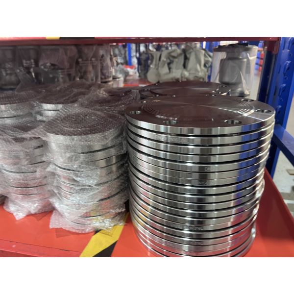Heavy-Duty Stainless Steel Blind Flanges Solid-Disc Full-Face Leak-Proof Pipe End Closure