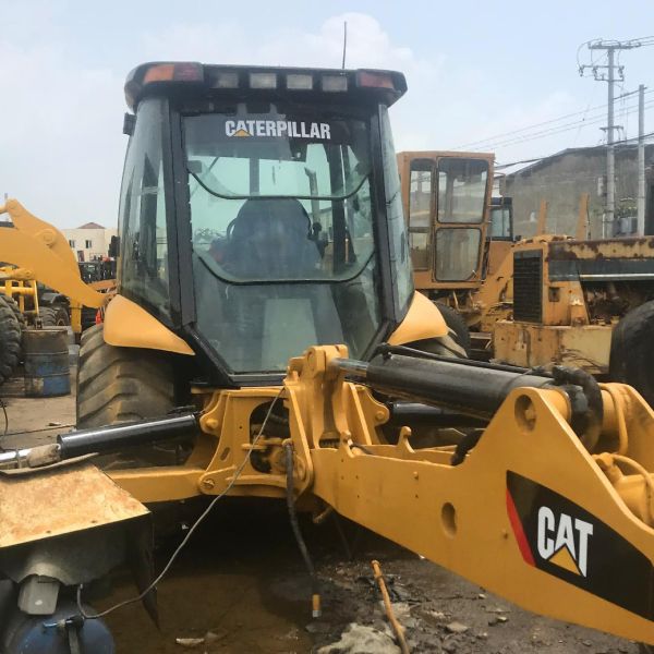 Heavy Duty Used Backhoe Loader Caterpillar 430F 70KW