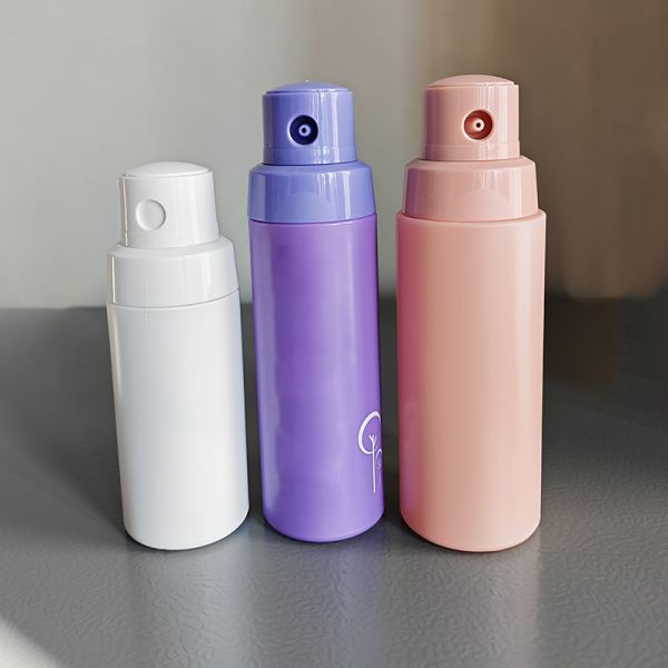 Wholesale Plastic PE Powder Spray Bottle 60g 100g 150g Leak-proof Refillable for Baby Powder