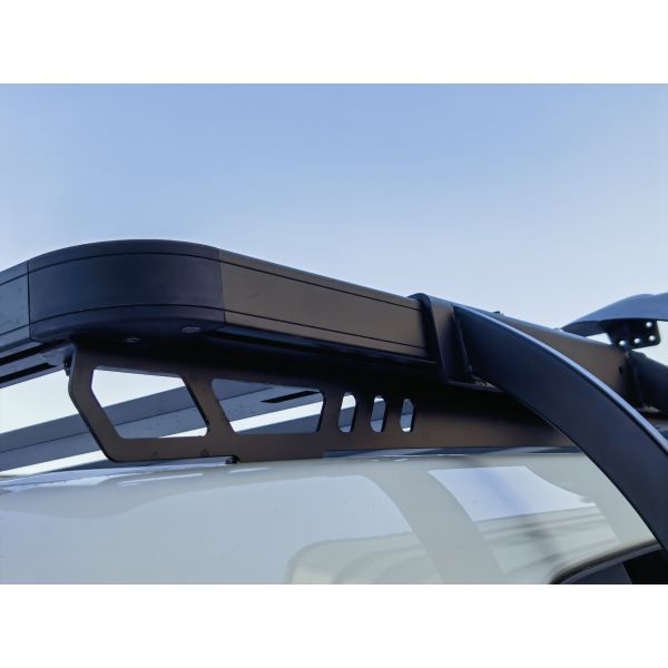 Black Powder Coating Car Roof Racks for Toyota LC150 LC200 LC300 Perfect for Camping