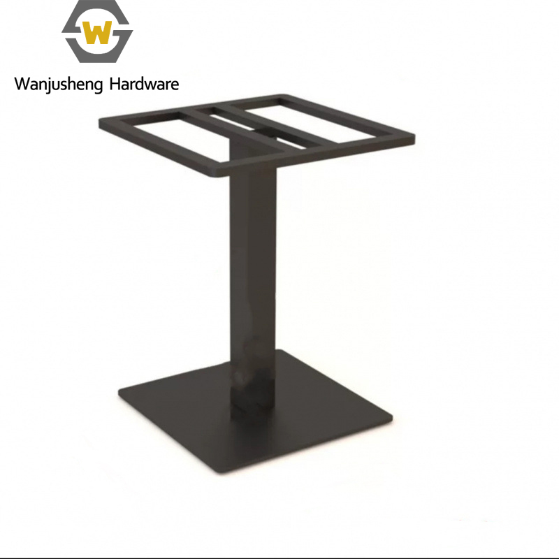 Modern Classic Metal Rectangular Table Wrought Iron Furniture Legs Dining Table Coffee Table Restaurant Outdoor Furniture