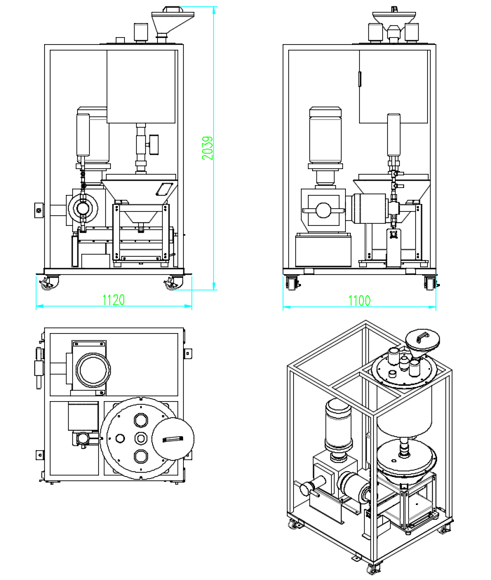 High Viscosity Liquid Weight Feeder 100KG Loss In Weight Feeder Manufacturers