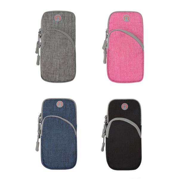 Nylon Personalised Womens Bags Waterproof Arm Bag For Phone Holder