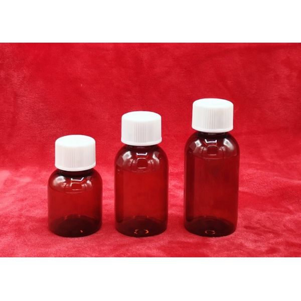 Custom Capacity Pharmaceutical PET Bottles , 1mm Wall Thickness Pharmaceutical