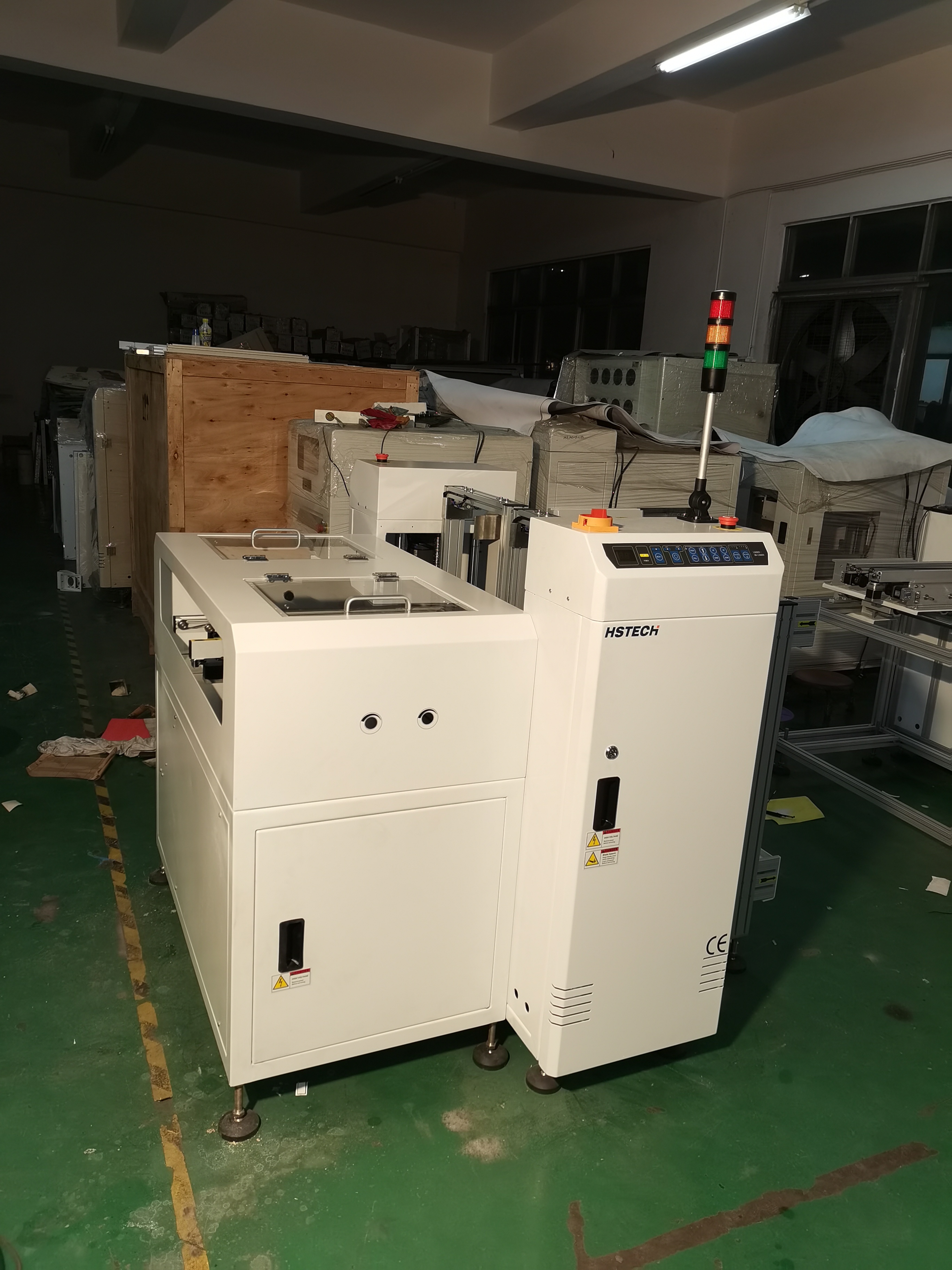 Оборудование для обработки ПКБ с двумя рельсами NG / OK PCB разгрузчик Стандартная высота