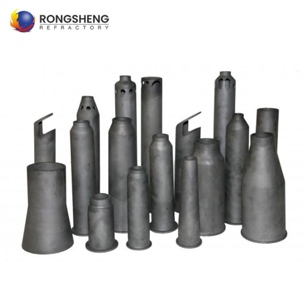 Refractory SIC Ceramic Desulfurization Nozzle Silicon Carbide Ceramic Spiral Tubes Si3N4 Silicon Nitride Spraying Gas Nozzle