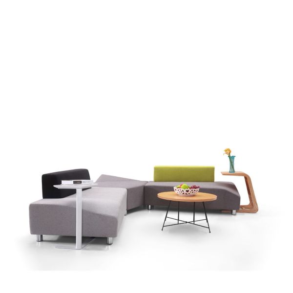 Classical Custom Shared Workplace Furniture Fabric Office Lobby Collaborative Sofa