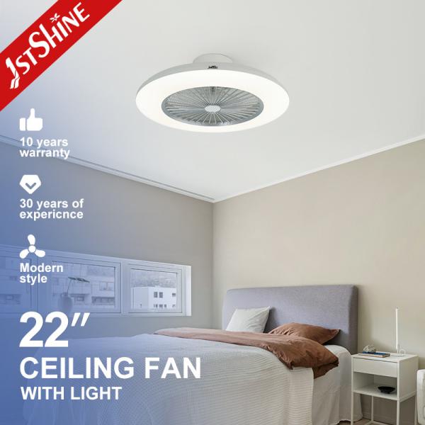 1stshine LED 天井扇風機 スマートリモコン 6 スピード 低天井の寝室に最適