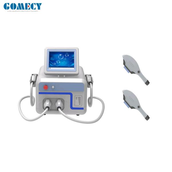 2 portáteis seguram a máquina da remoção do cabelo do laser de Elight IPL SHR