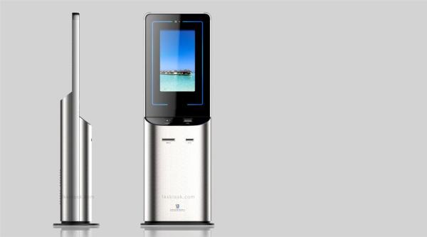 Touch Screen Information Kiosk/Advertisment Kiosk/Travel Kiosk with cash payment/E payment for Quick Service by LKS