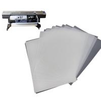 Film transparent A4 écran de soie feuille PET film à jet d'encre imperméable pour imprimantes à jet d'encre