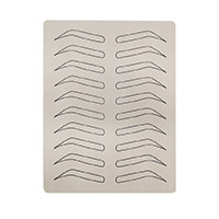 макияж постоянных губ брови карандаша для глаз манекена силикона кожи практики макияжа 3D главных постоянный