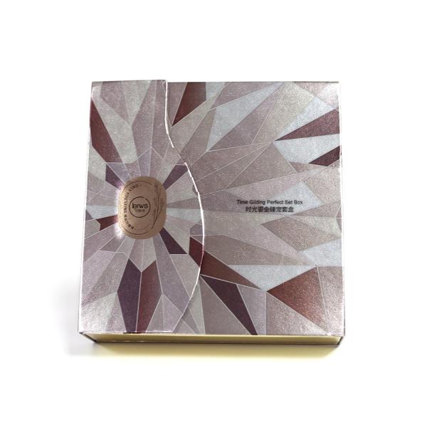Luxury Double Door Gift Box For Cosmetics And Skincare Set Packaging Rigid Empty Magnetic Box