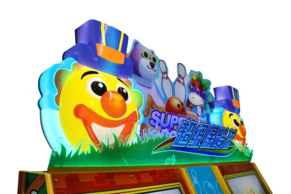 Super Bowling coin operated alley arcade ticket lottery redemption game machine