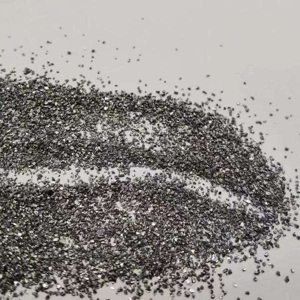 Fine Heat Conductivity Black Carborundum 98% SIC F36 Desoxidant Nonferrous Metal