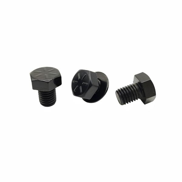 8.8 Grau de aço inoxidável Hexagonal Externo parafusos de pintura Branco Preto Externo Hexagonal
