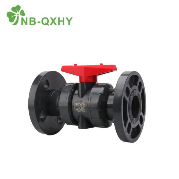 Industry Type Customized PVC/UPVC Flange and Electric Valve with Connection Form Glue