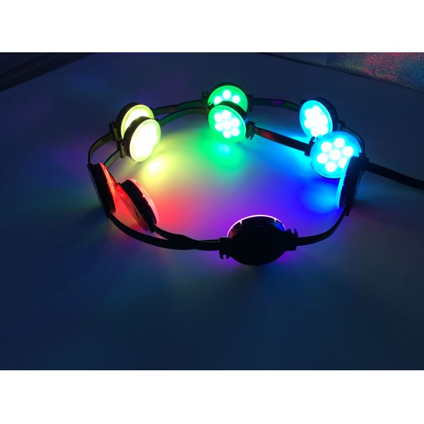 RGB многоцветные светодиодные точечные огни SMD5050 DC12V для фасада