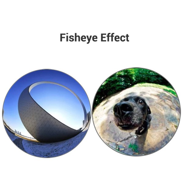 Wide Angle Phone Camera Lens HD Phone Fisheye Lens With 230 Degree