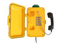 Événements d'urgence en extérieur industriel résistant aux intempéries mur de téléphone / pilier monté pour le sous-sol