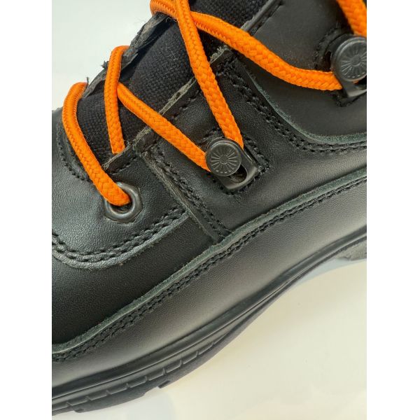 Botas de seguridad para bomberos de pieles de vacas negras