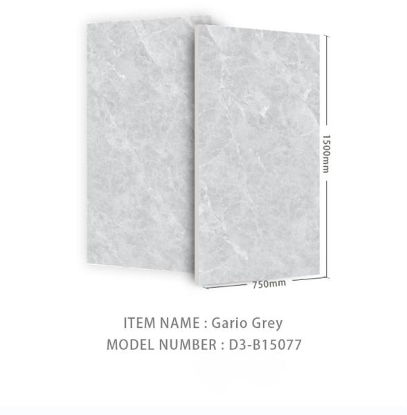 Ótimas telhas de cerâmica de mármore de 750x1500mm