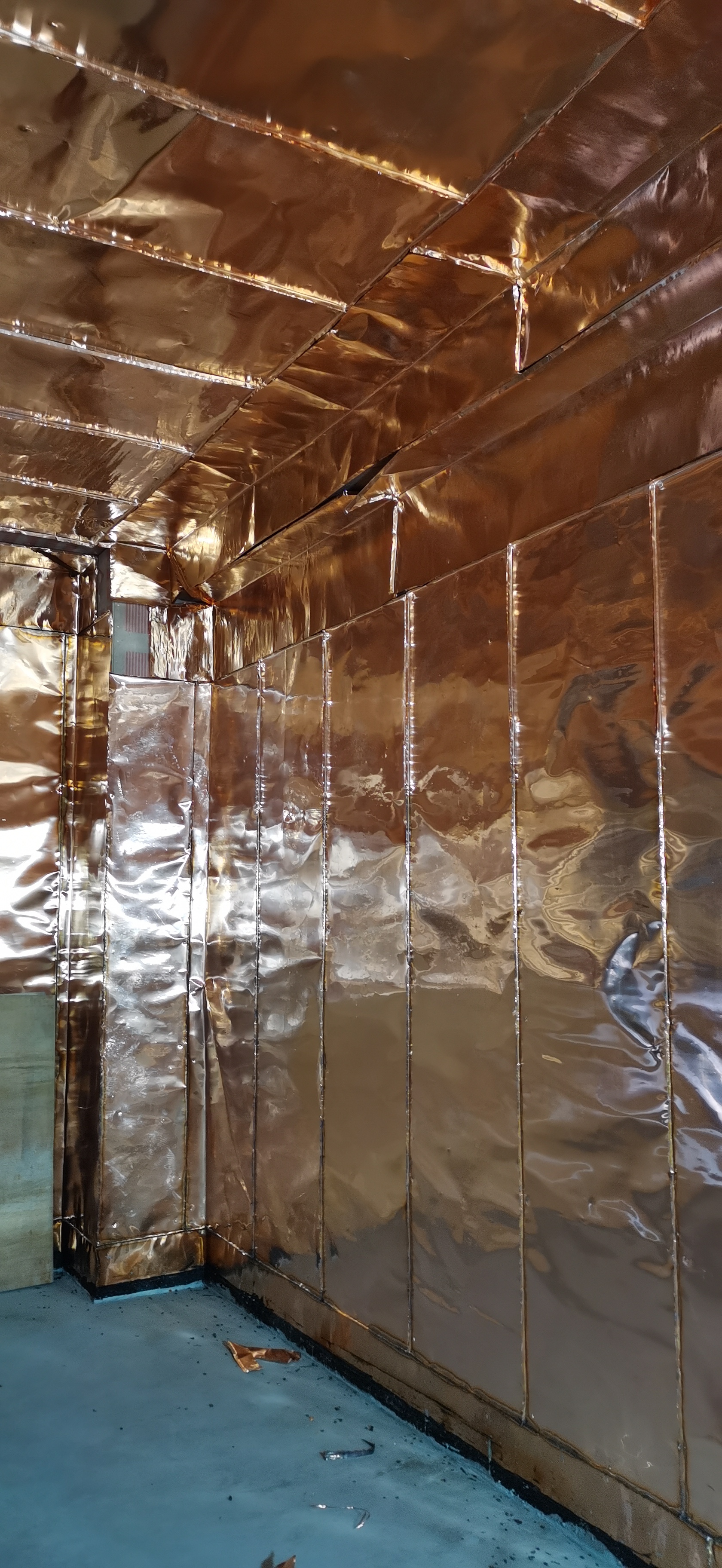 фольга меди 3oz 1320mm Electrodeposited защищая для комнаты Mri клетки Rf