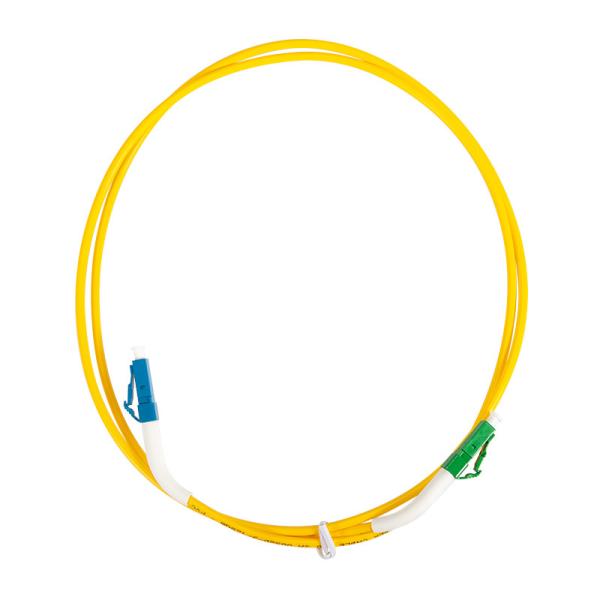 (Angle Boot 45°) LC/APC To LC/UPC Fibre Patch Cords OD3.0mm Simplex SM G.657A1 Simplex(LSZH) 3M