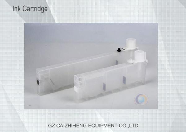 Eco Solvent Inkjet Printer Spare Parts 30cm Plastic White Ink Cartridge