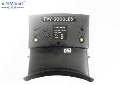 Óculos de proteção do zangão de 48CH 5.8G FPV, tela dos óculos de proteção da elevada precisão FPV grande