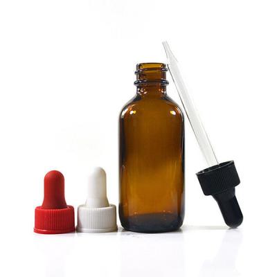 Le compte-gouttes en verre cosmétique met 50ml en bouteille 60ml 100ml avec la certification d'OIN 9001