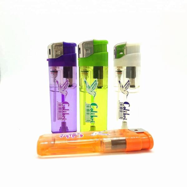 White Color Plastic Electric Igniter for Cheapest Cigarette Lighter 8.22*2.49*1.18CM