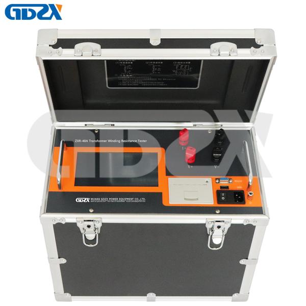 ZXR-40A 40A Transformer Testing Equipment DC Winding Resistance Tester High Performance