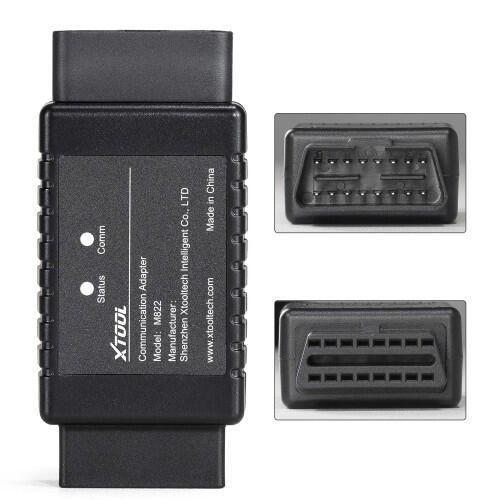 XTOOL M821 M822 Mercedes-Benz Adapter Work with KC501/X100 Pad3/X100 Max Key Programmer For Mercedes-Benz All Keys Lost