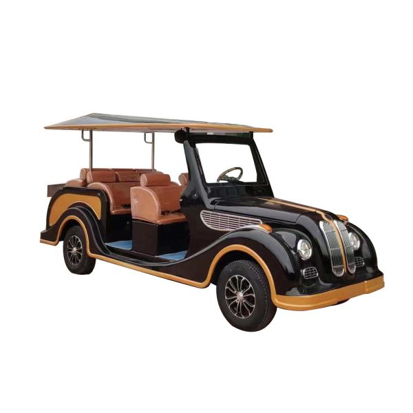 Carrinho de golfe elétrico 48V 50 mph veículo 6 lugares