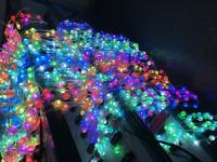 Angle de vision à 360° 25 mm Intérieur 3D Pixel LED Point Light 3D Lanterne d'ananas