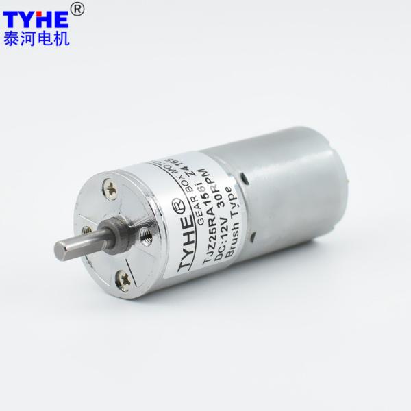 25mm 0.5w Mini Rf370 Low Rpm Dc Gear Motor Ce Rohs Low Noise 12v 6v 24v