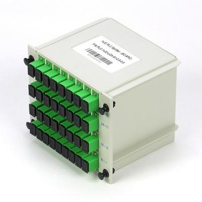 manutenção programada G657A1 do SC APC do divisor do PLC da fibra ótica da gaveta de 1X32 LGX na rede