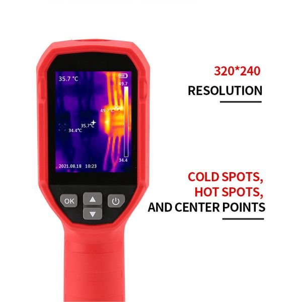 Infrared Thermal Imaging Camera Detects Water Pipe Leaks with Circuit Floor Heat Thermal Imager Circuit