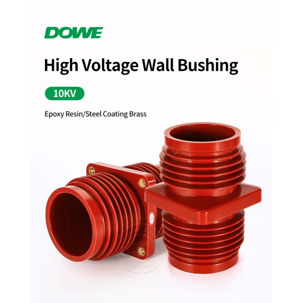 DOWE TG1-10Q/182 125×125 High Voltage Wall Bushing – Epoxy Resin Insulated Component for Switchgear