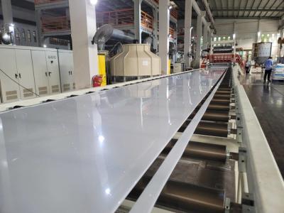 Thick Plate HDPE Extrusion Machine 4-25mm PP PE Pellets Material