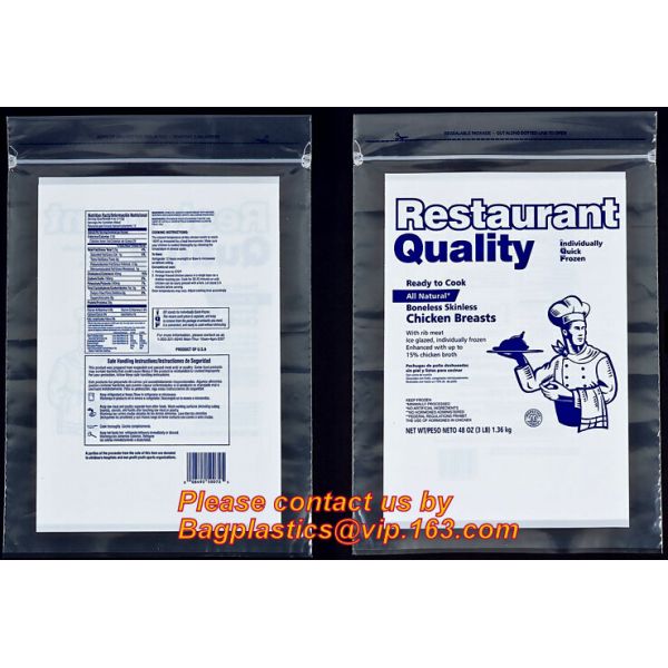 Eco Friendly Resealable Small to Large Flat Food Packaging Clear Transparent PE Plastic Zip Lock Bags, Foil Zip Lock Foo
