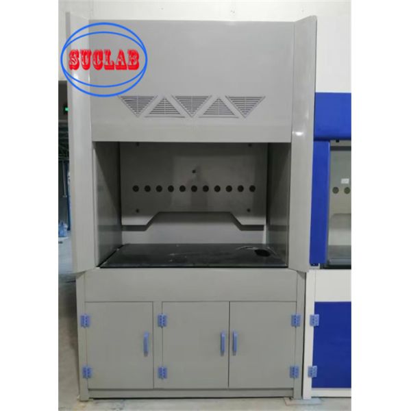 Эпоксидная смола рабочий стол лабораторные дымовые камеры 0,3KW для химической вытяжки дыма и вентиляционного решения