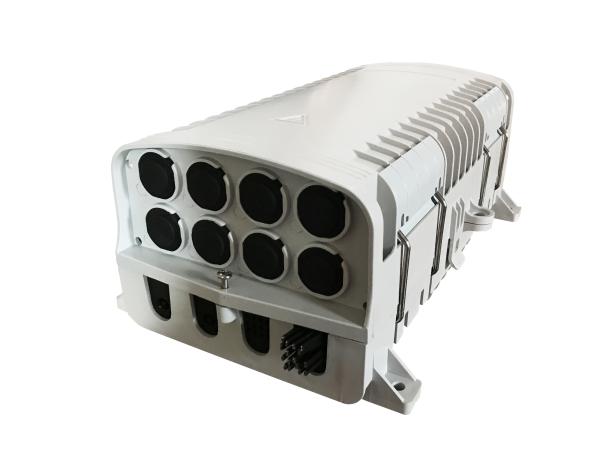 2018 New!GFS-8X-1,MAX 16 cores,313*195*120,IP65~68,pre-connection fiber distribution box,fiber termination box,1x8 PLC