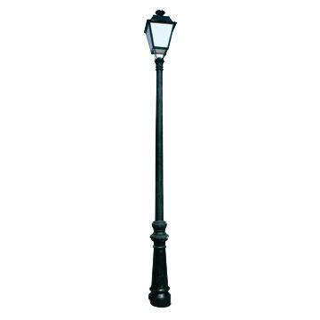 Pólus de luz de ferro fundido de estilo europeu