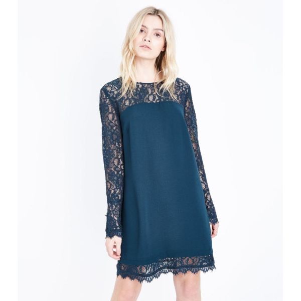 Newest Design Women Dress with Lace  Detail Hot  Slae