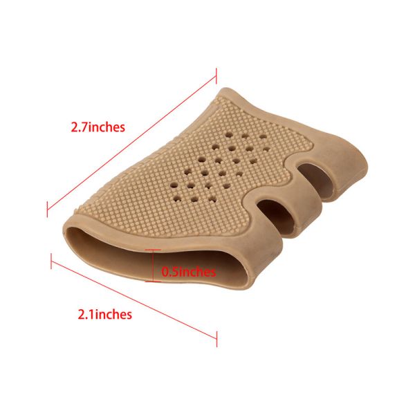 Tactical Rubber Gun Grip Glove Cover Sleeve Anti - Slip Handgun Accessories