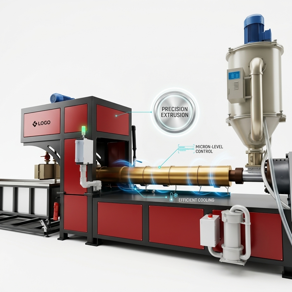 Plastic PP Strap Extrusion Line 35kg/H - 150kg/H Pet Strap Extrusion Line