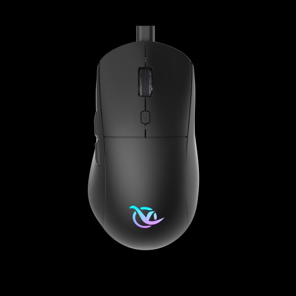 6 Keys Ergonomic Wireless Mouse QX3218 Chip 5 Speed Adjustable DPI Non-illuminated & Breathing Light Optional