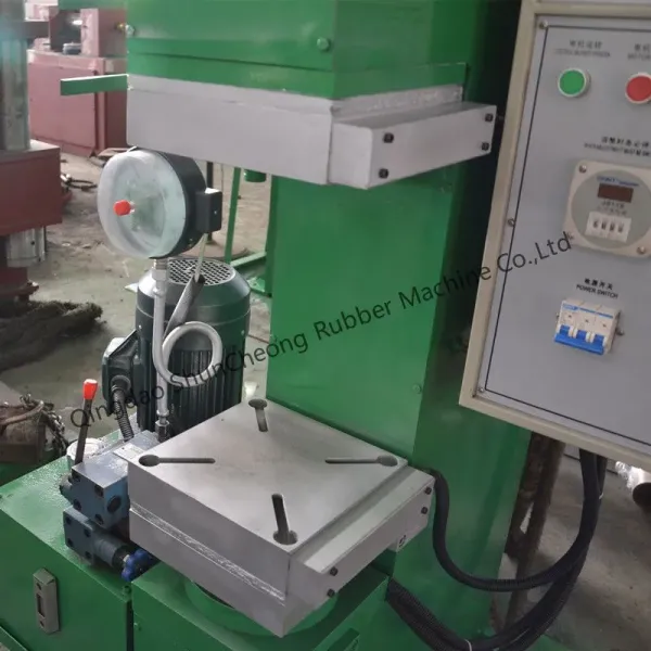 100 Tons Automatic Grade Vertical Structure Hydraulic Rubber Vulcanizing Press for Rubber Stamp Molding